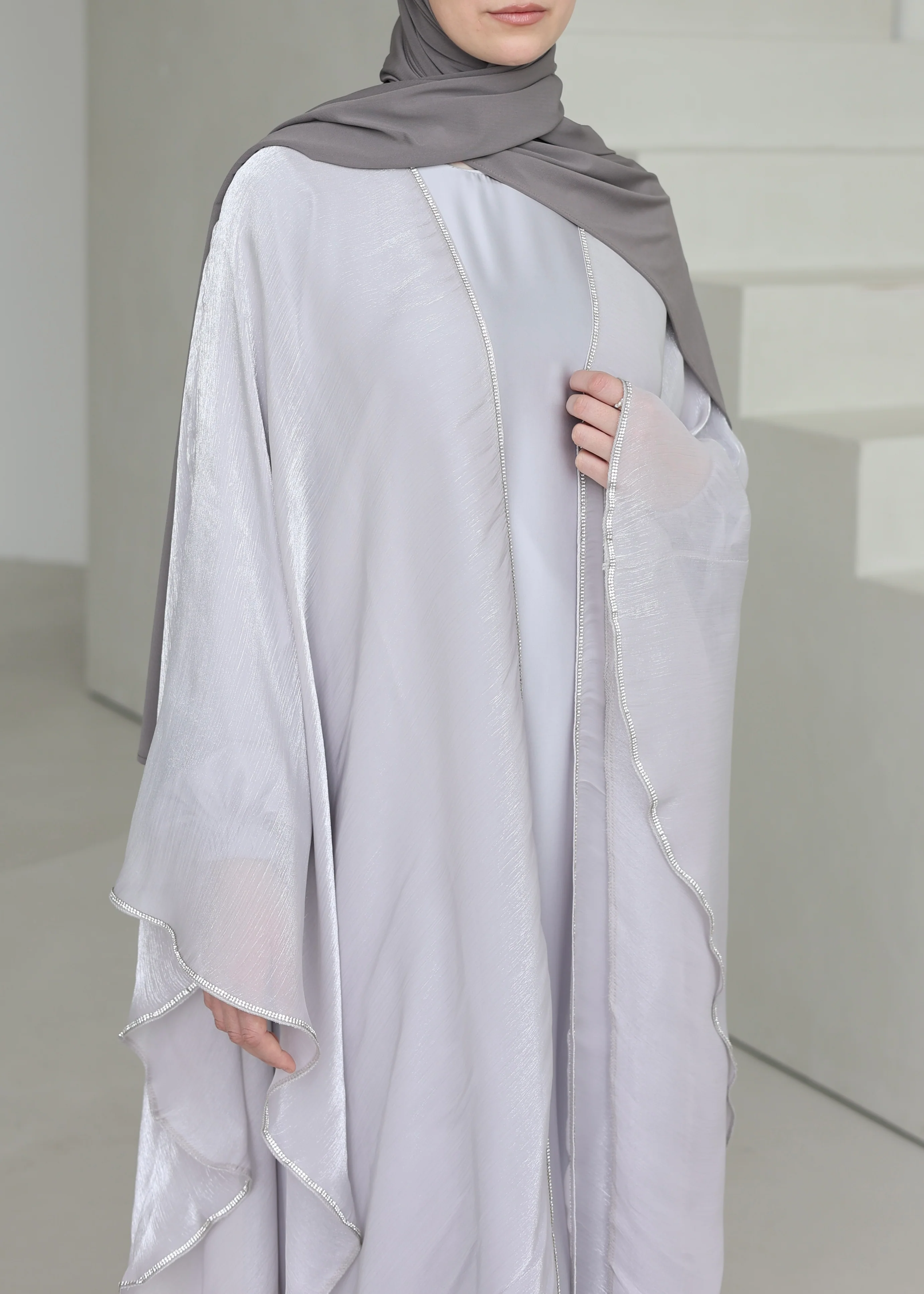 Abaya MOONLIGHT silver - Image 11