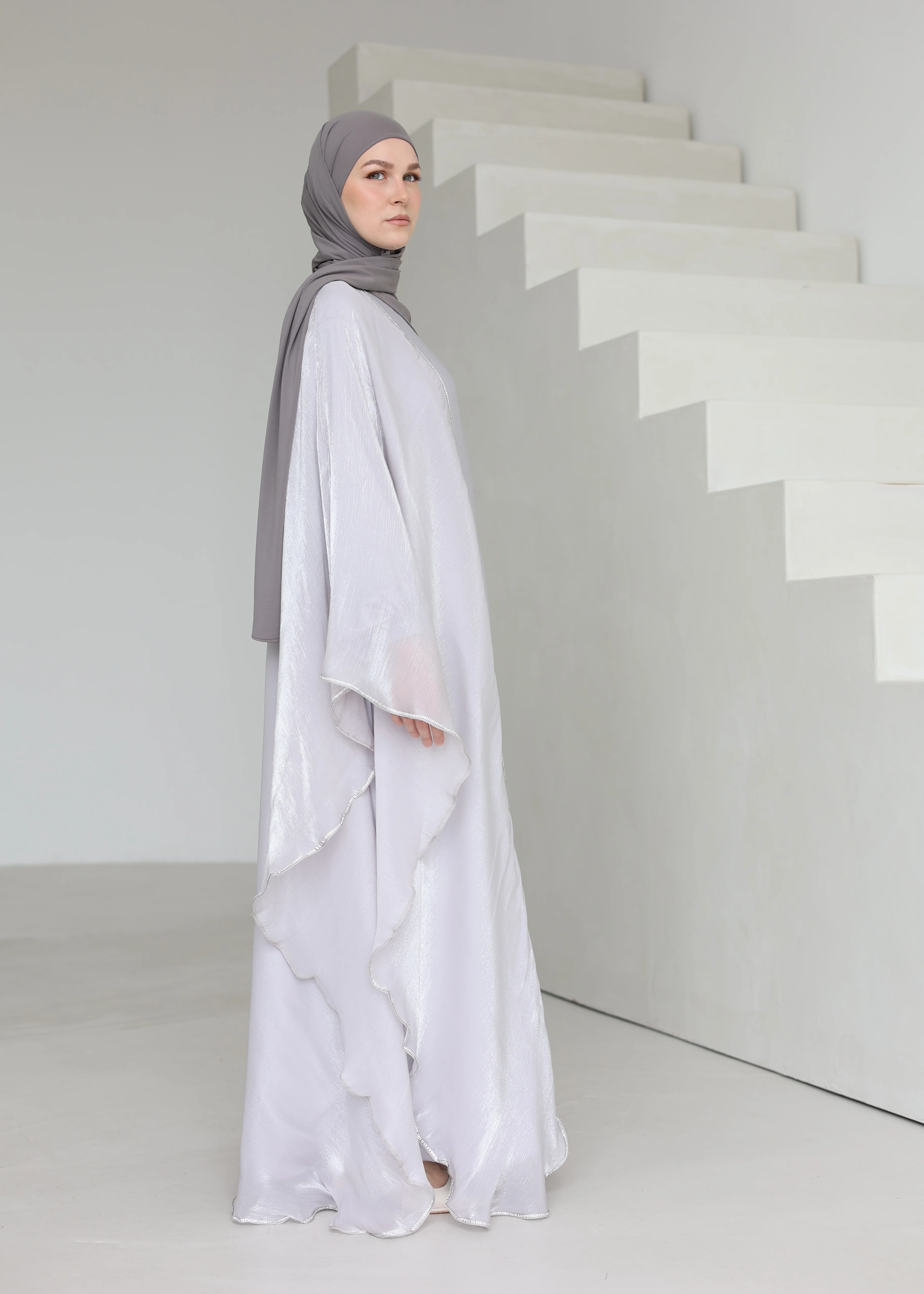 Abaya MOONLIGHT silver - Image 12