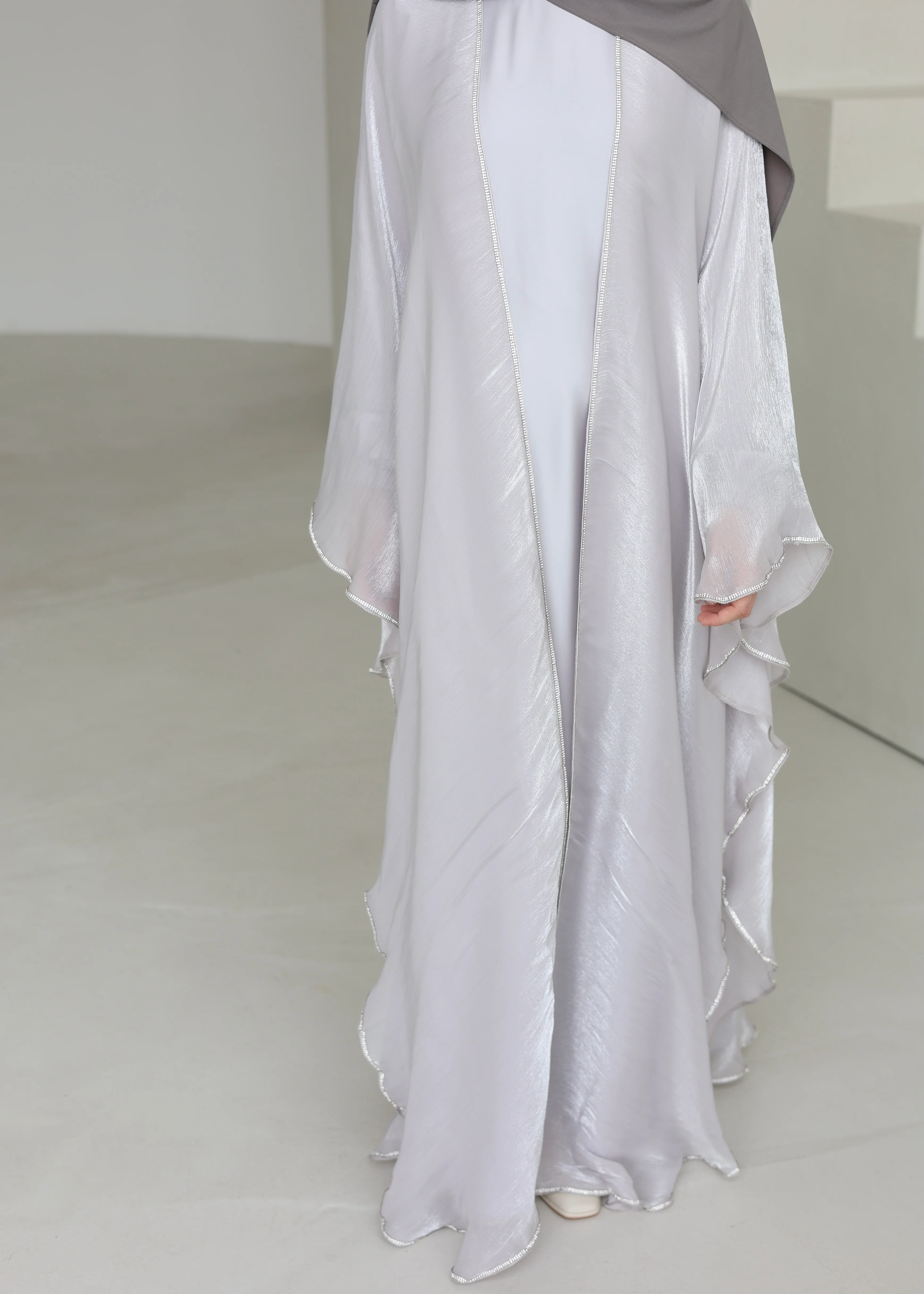 Abaya MOONLIGHT silver - Image 13