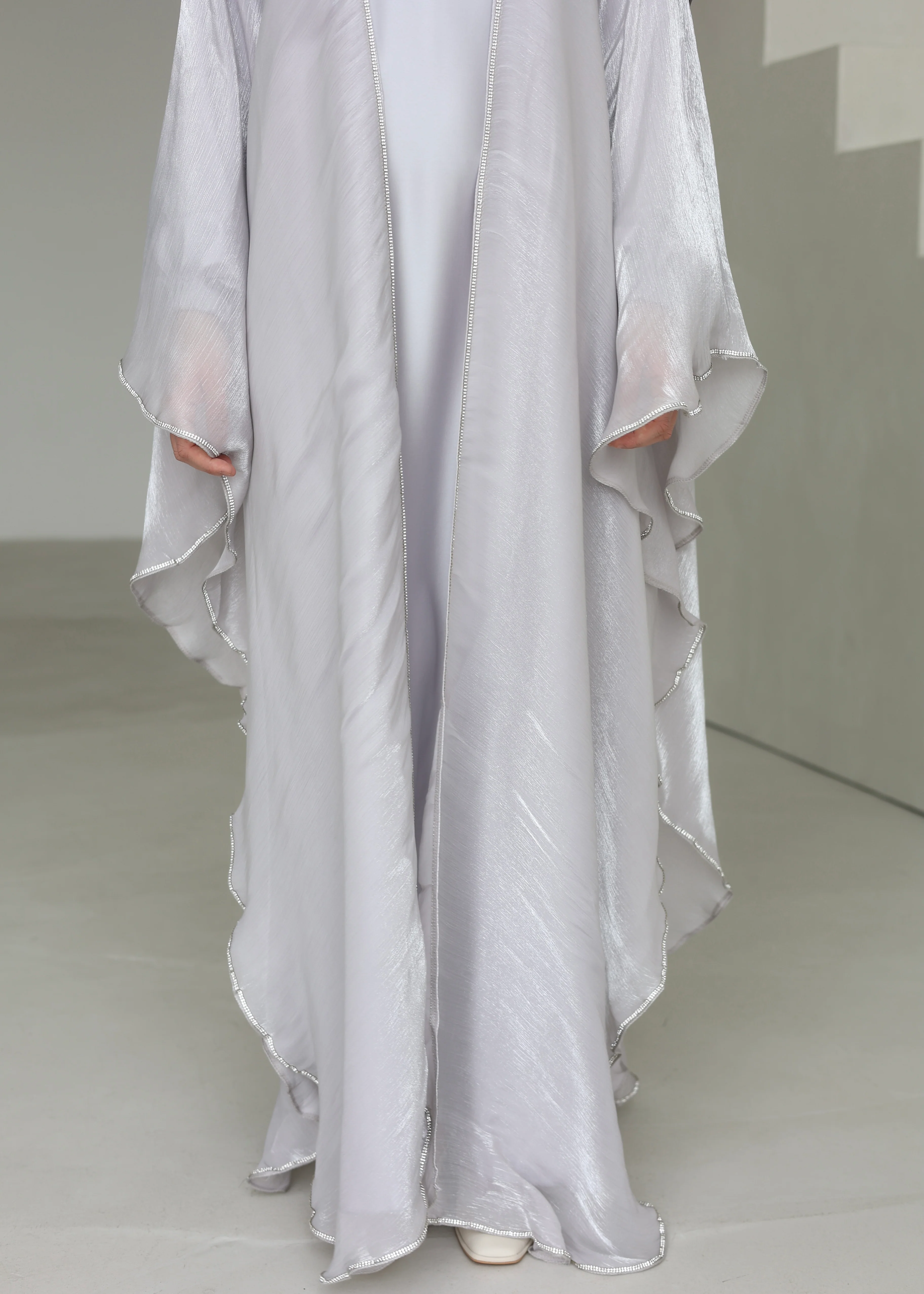 Abaya MOONLIGHT silver - Image 3