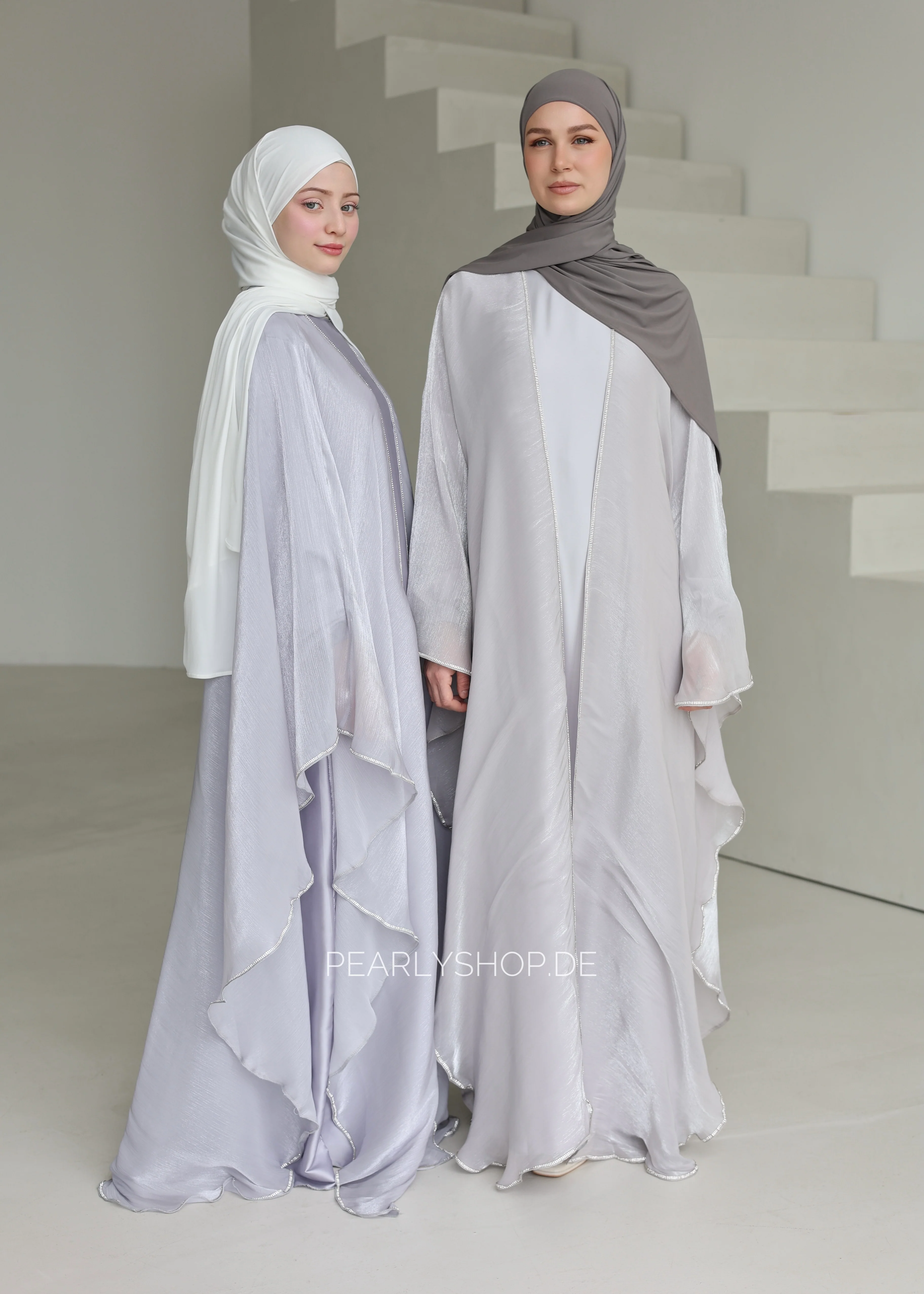 Abaya MOONLIGHT silver - Image 5