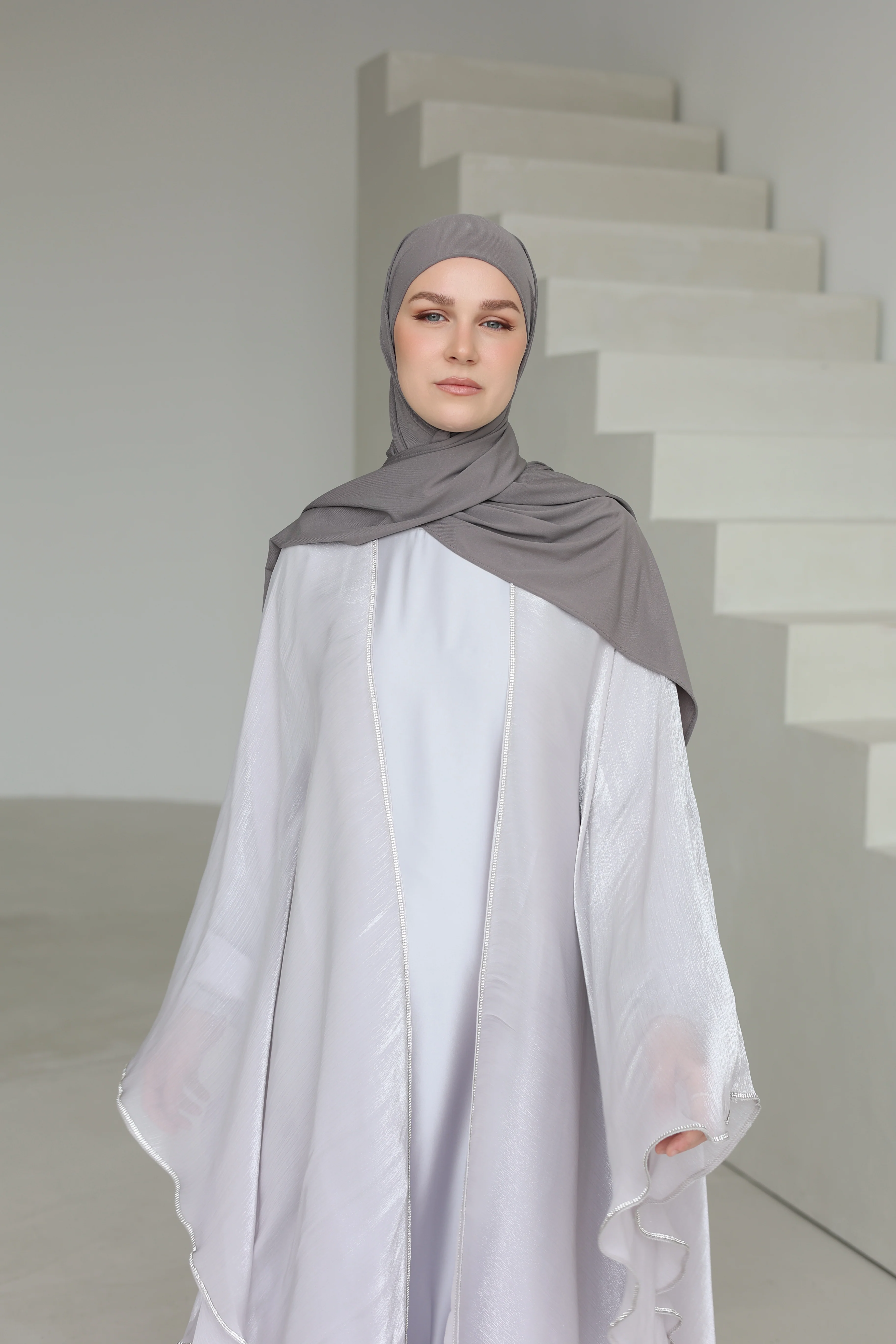 Abaya MOONLIGHT silver - Image 8