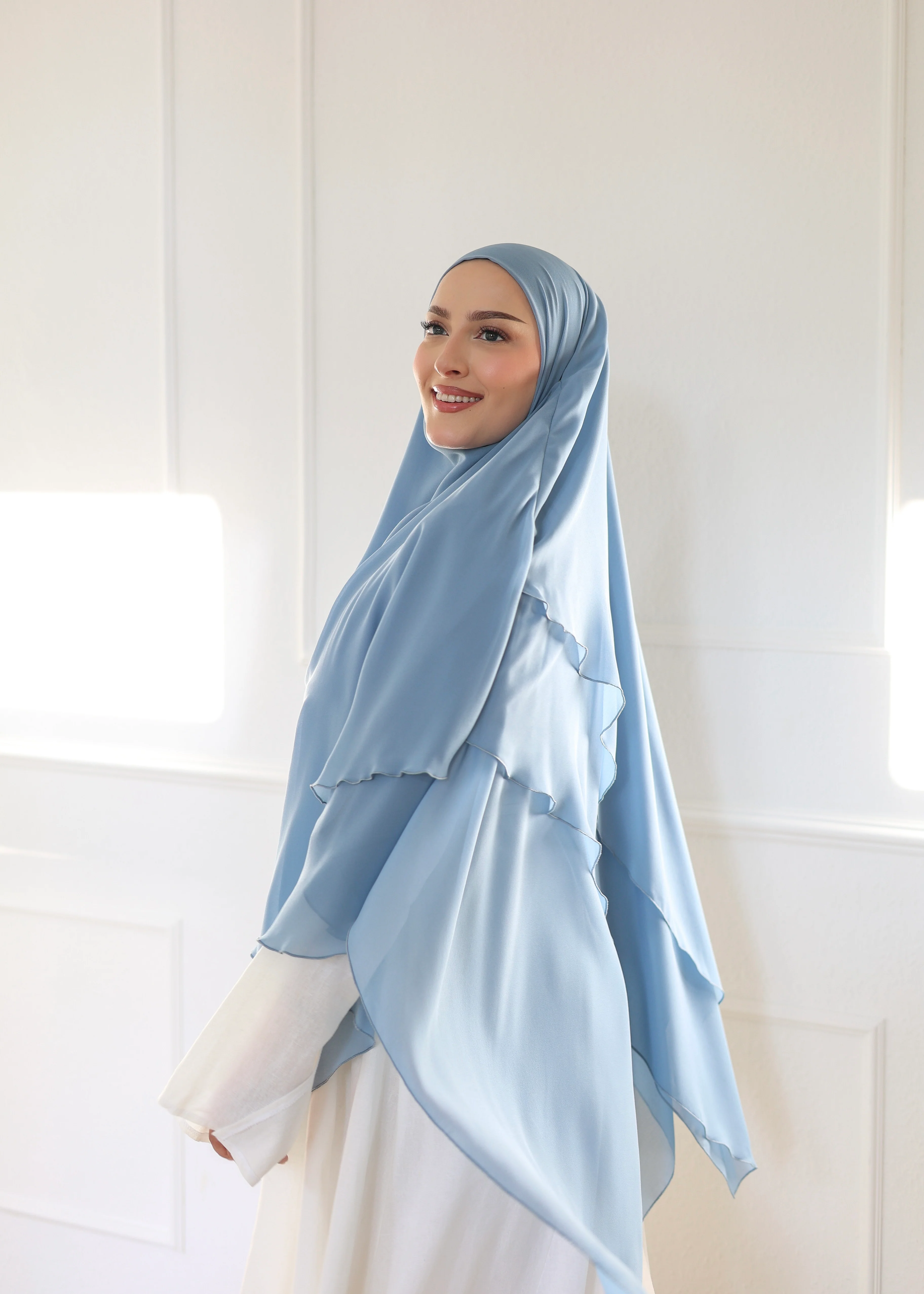 Chiffon Khimar COASTAL - Image 2