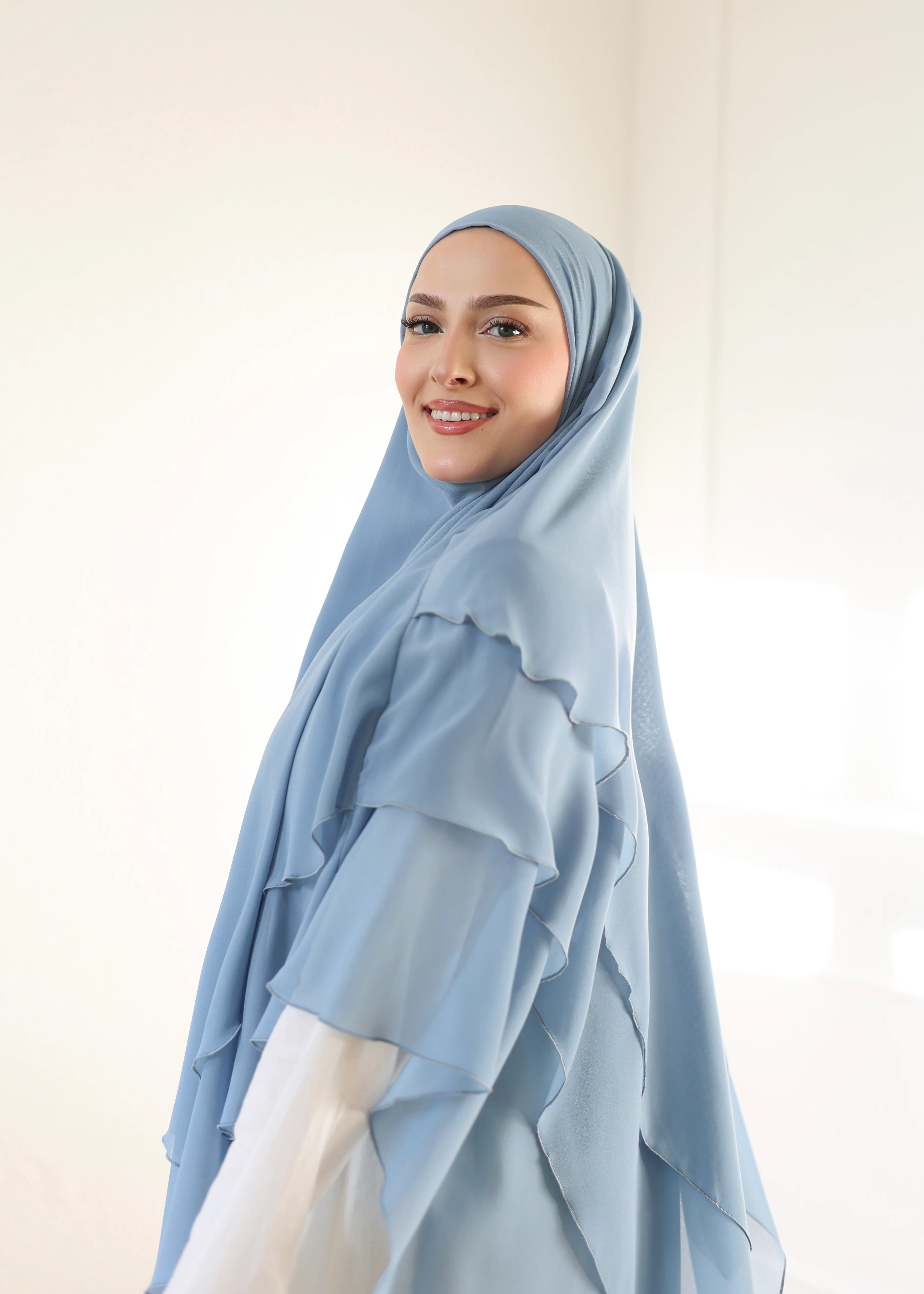 Chiffon Khimar COASTAL - Image 3