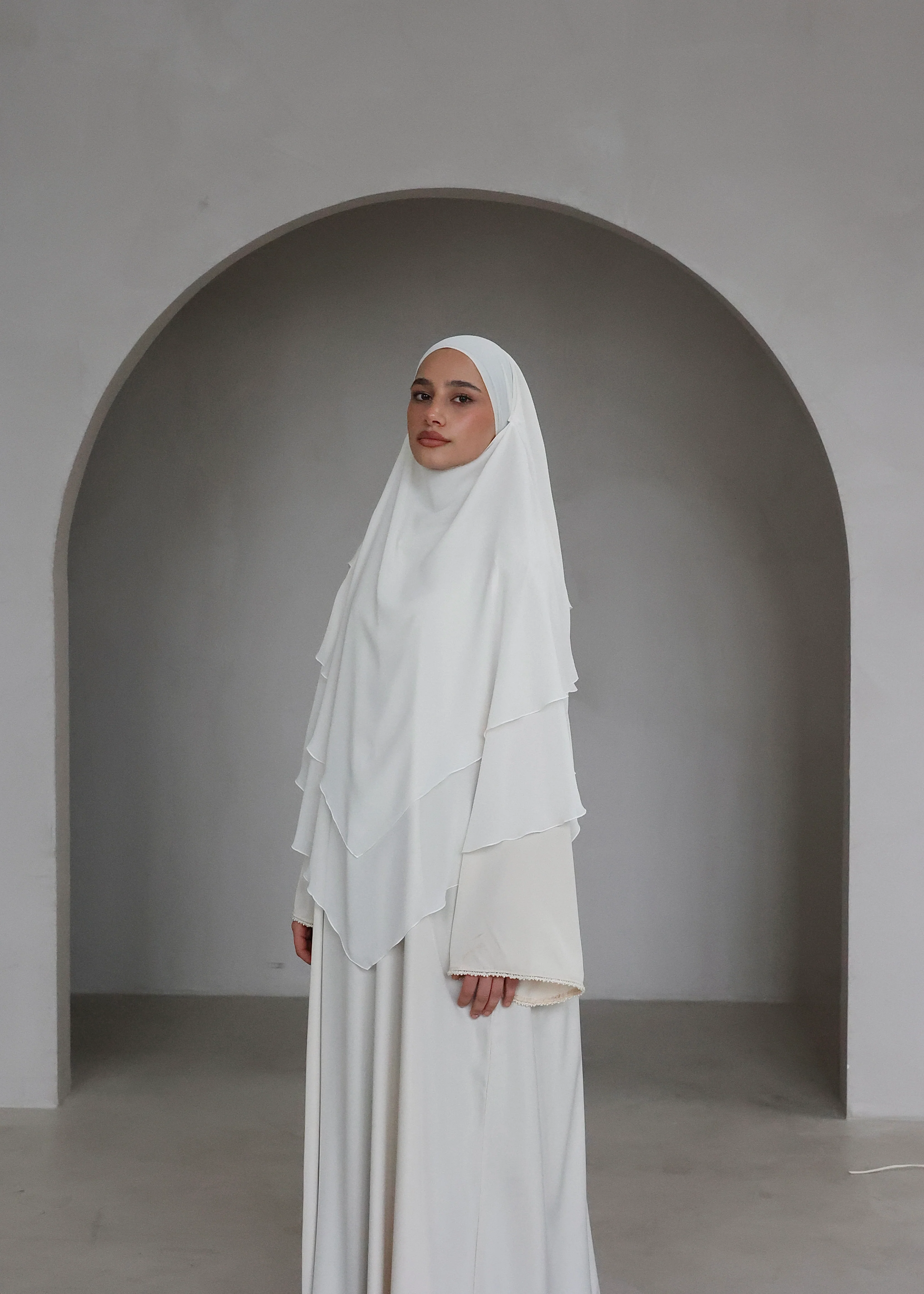 Chiffon Khimar COCONUT MILK