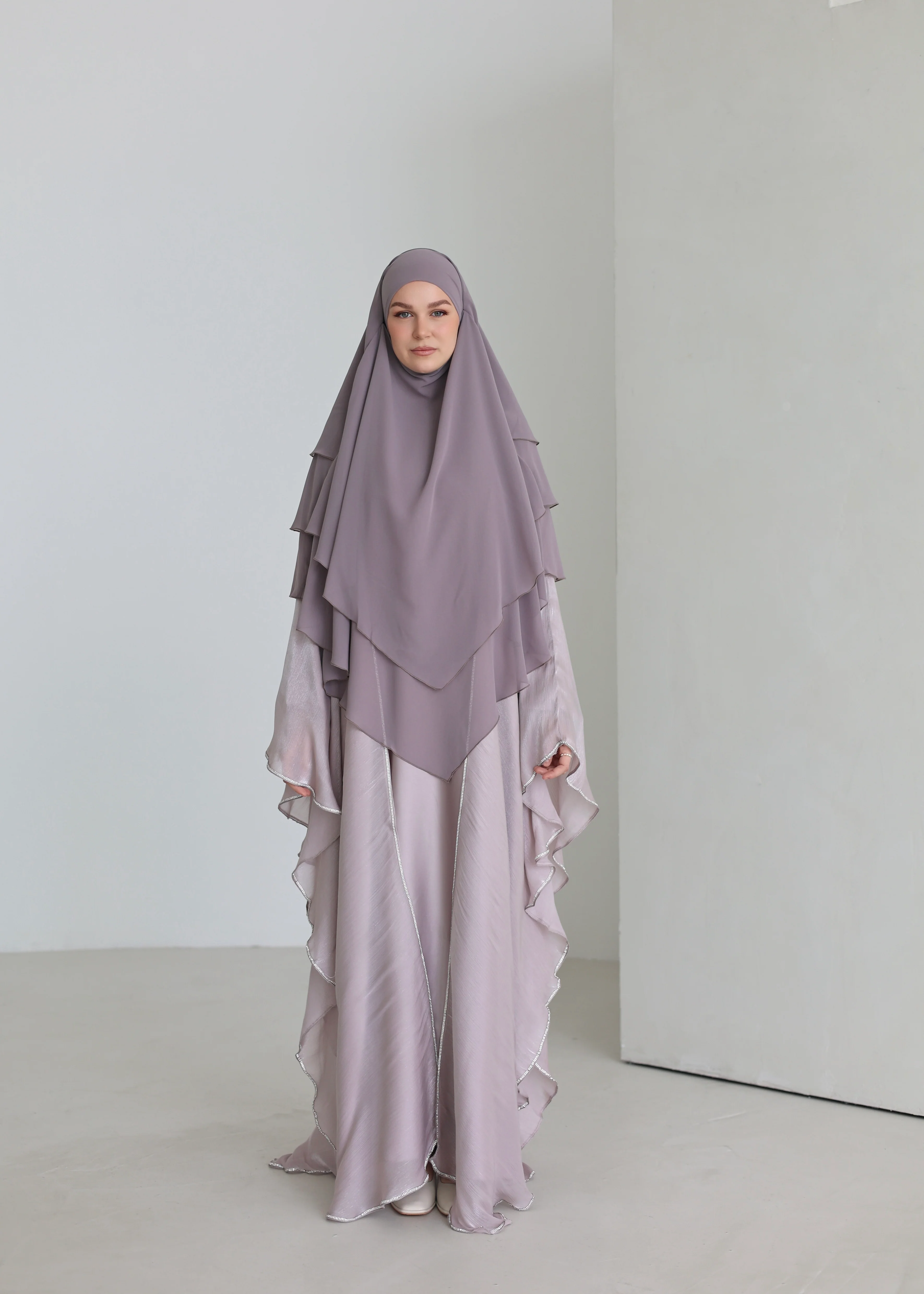 Chiffon Khimar ROSEWOOD
