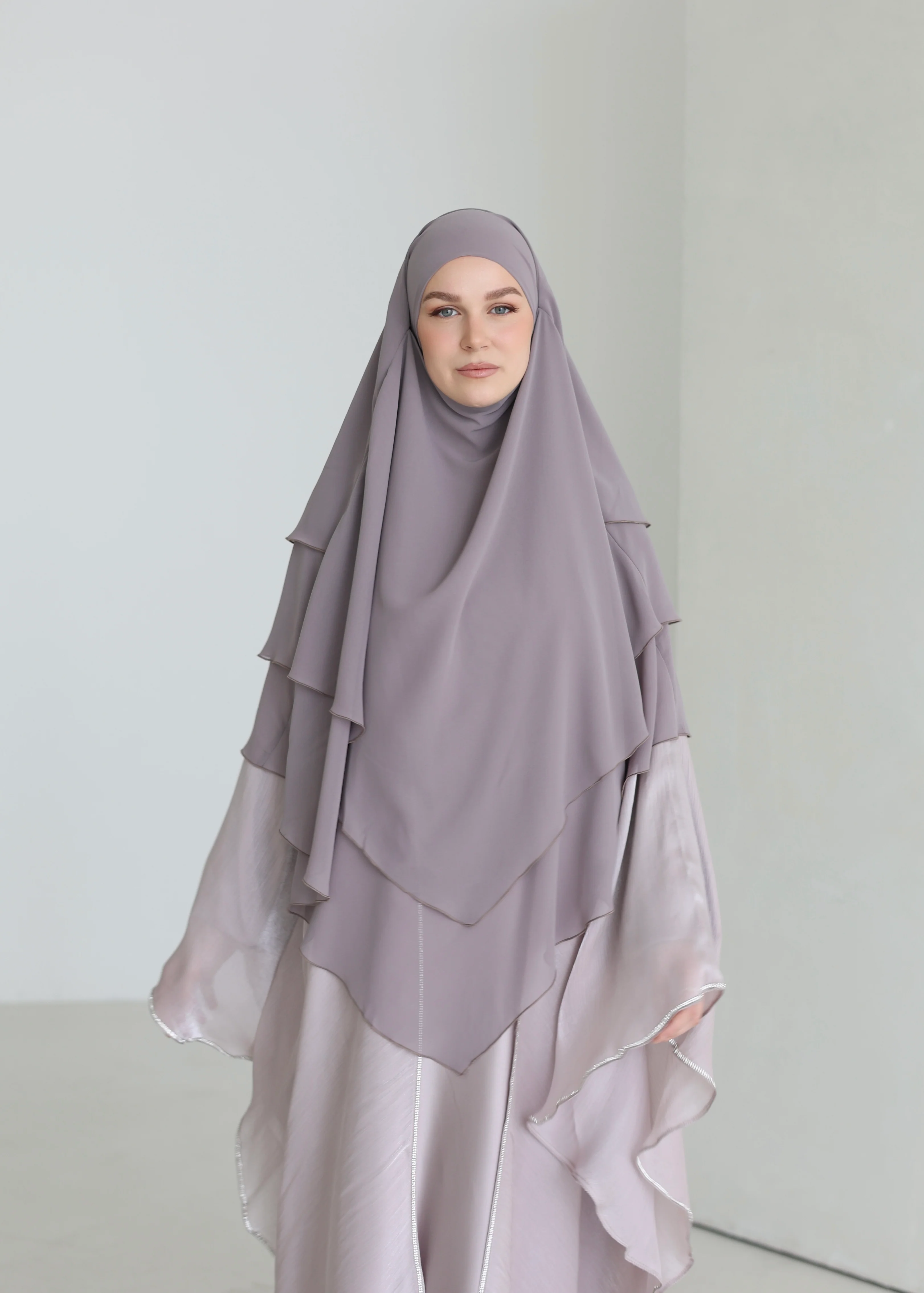 Chiffon Khimar ROSEWOOD - Image 3