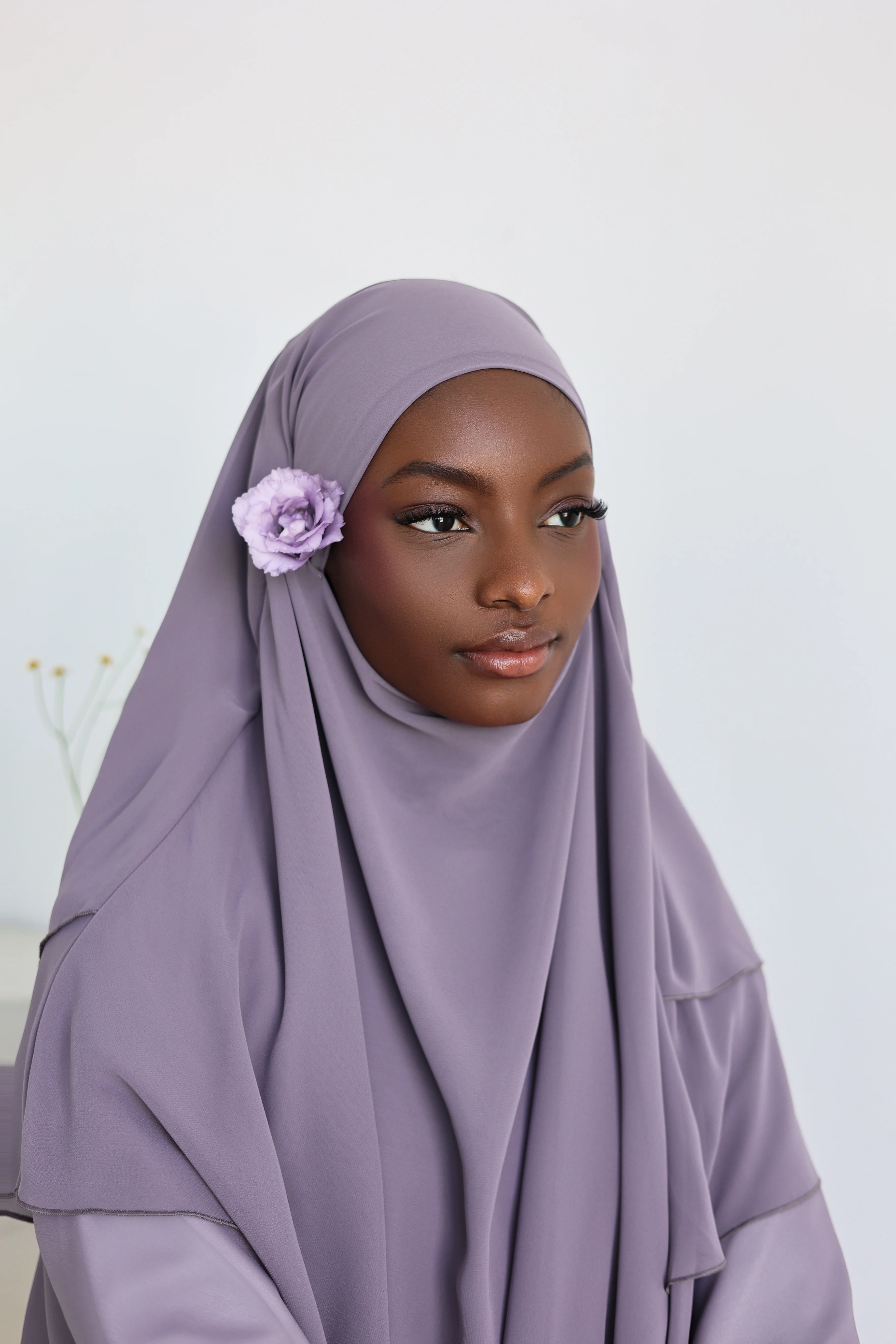 Chiffon Khimar VIOLET