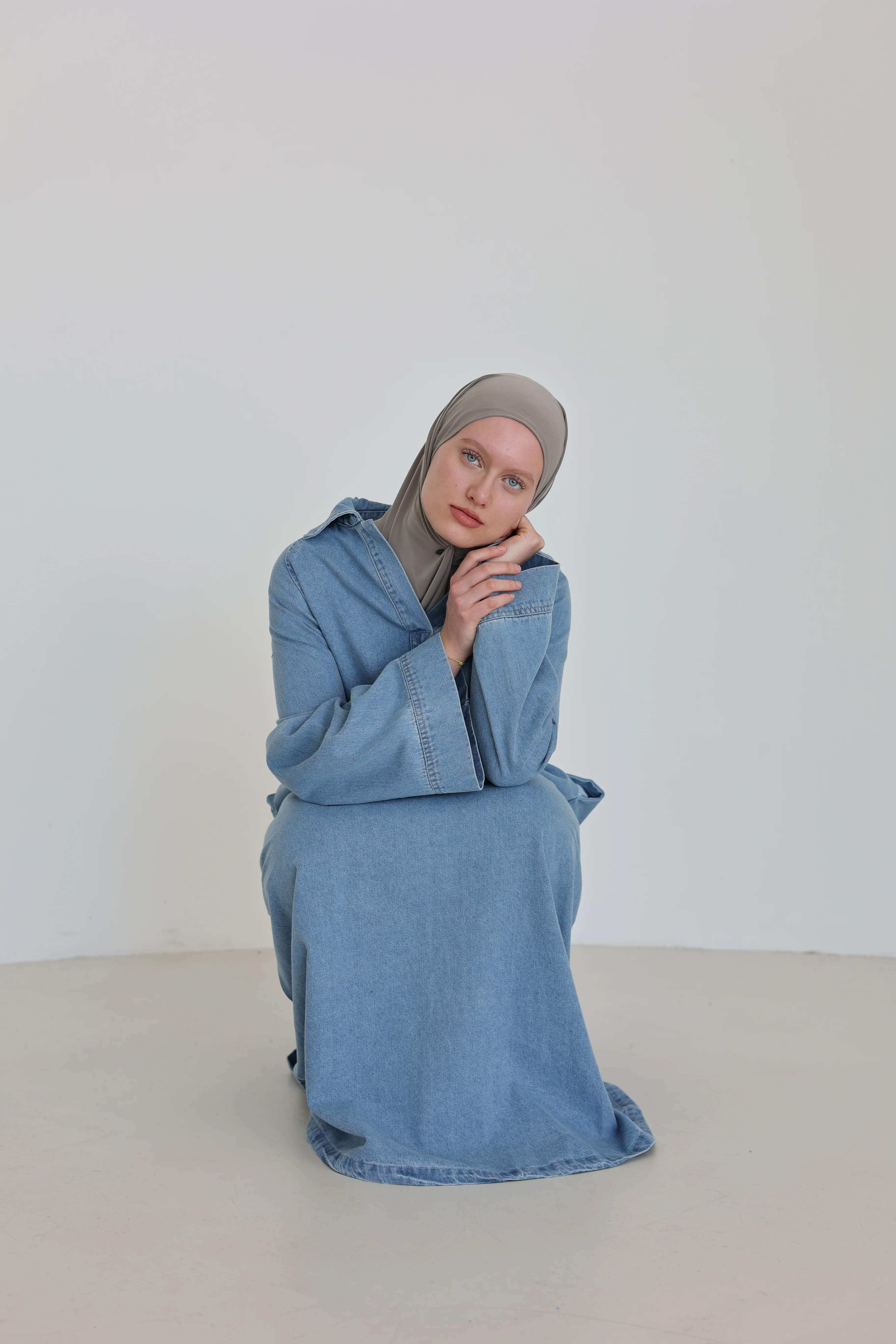 Abaya DENIM FLOW - Image 13