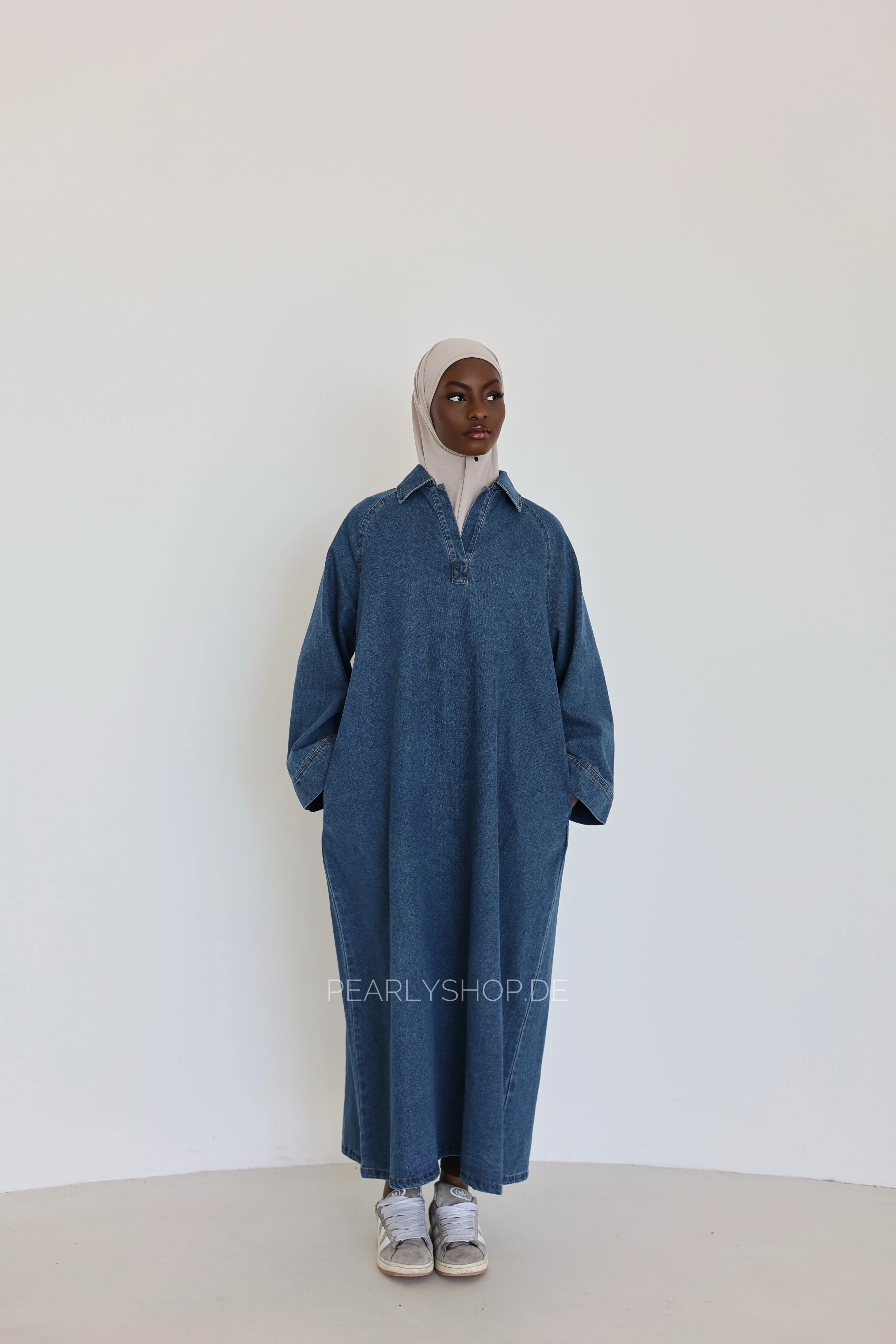 Abaya DENIM FLOW - Image 4
