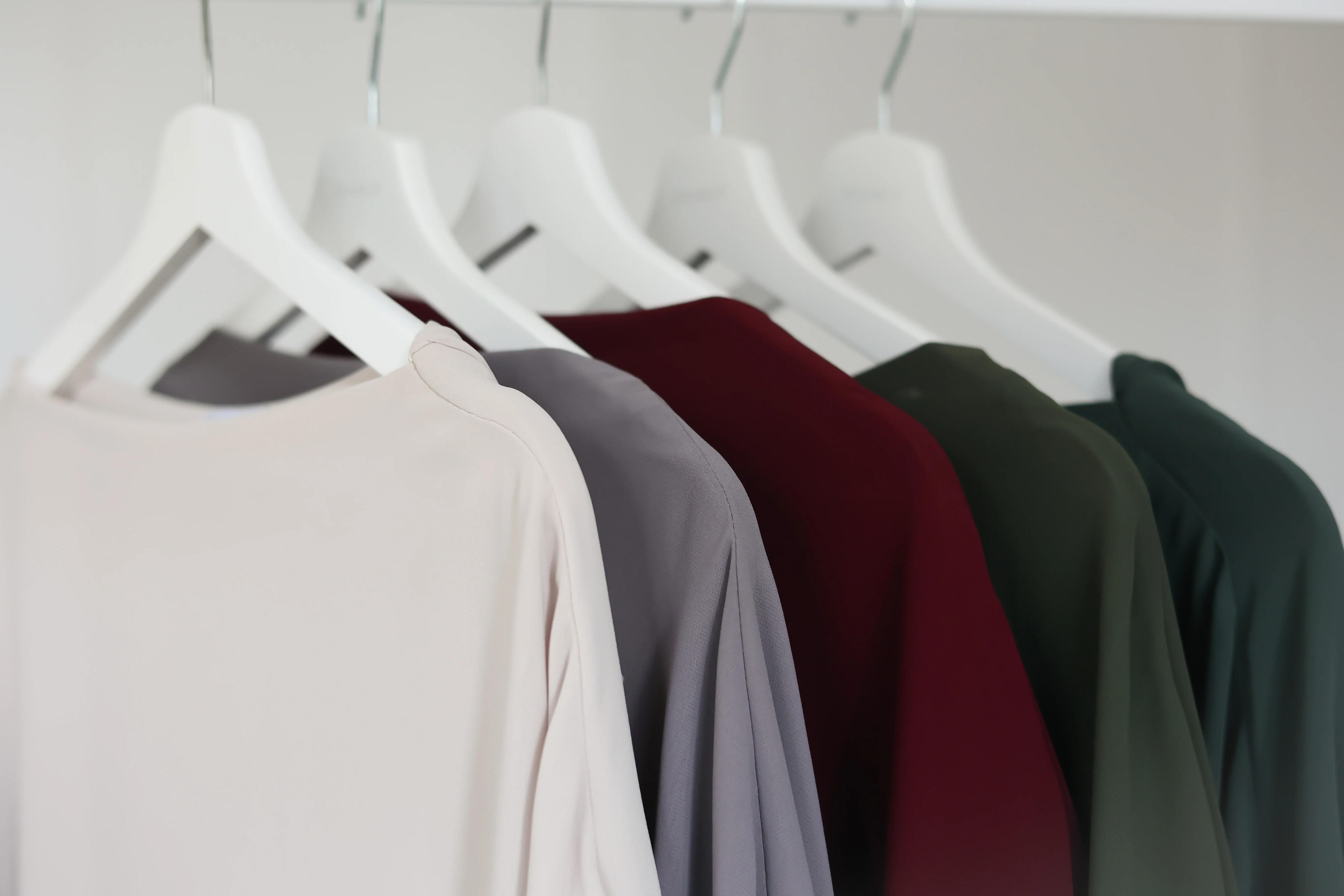 Chiffon Khimar BORDEAUX - Image 6