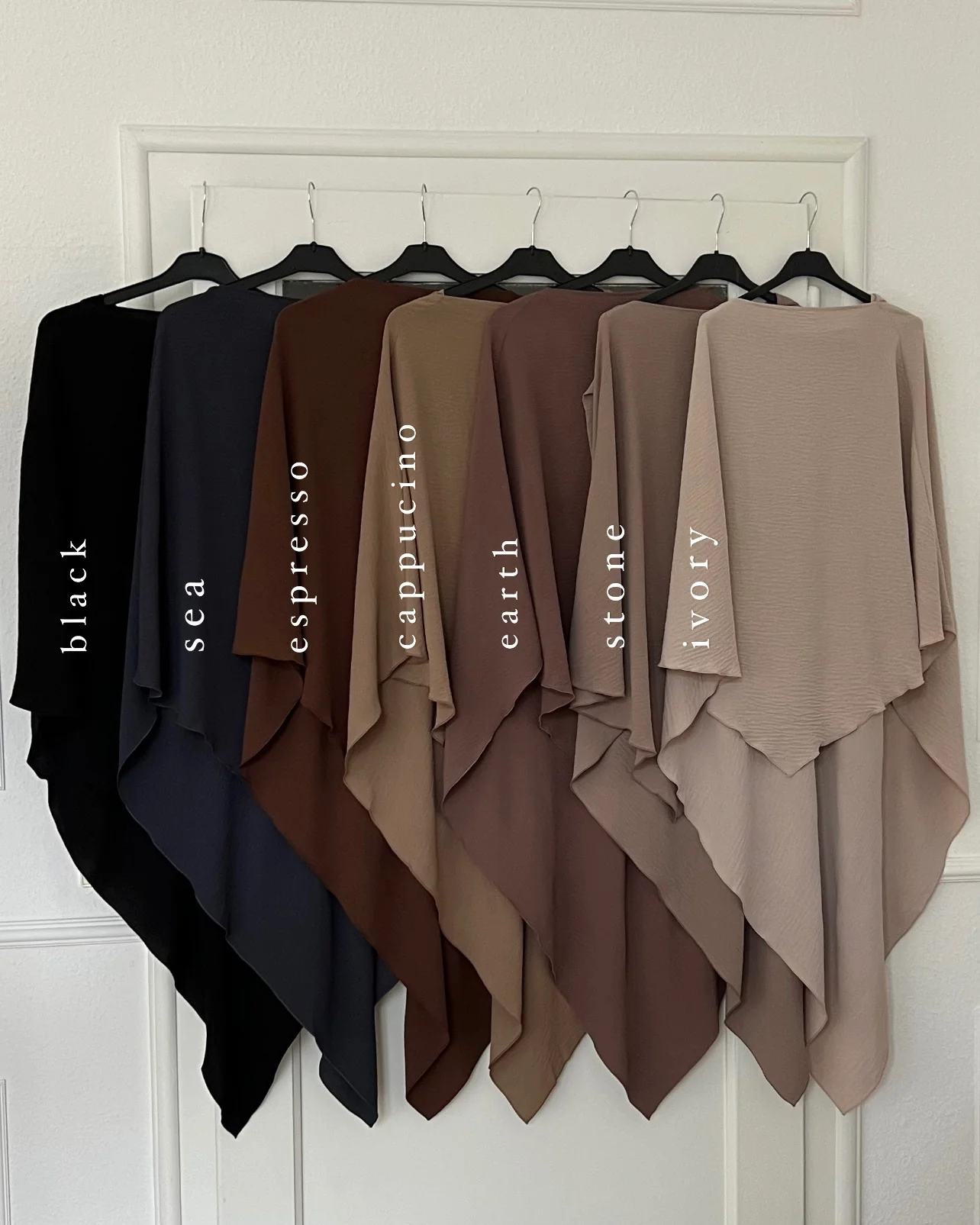 PEARLY COLLECTION Baumwoll Khimar EARTH - Image 8