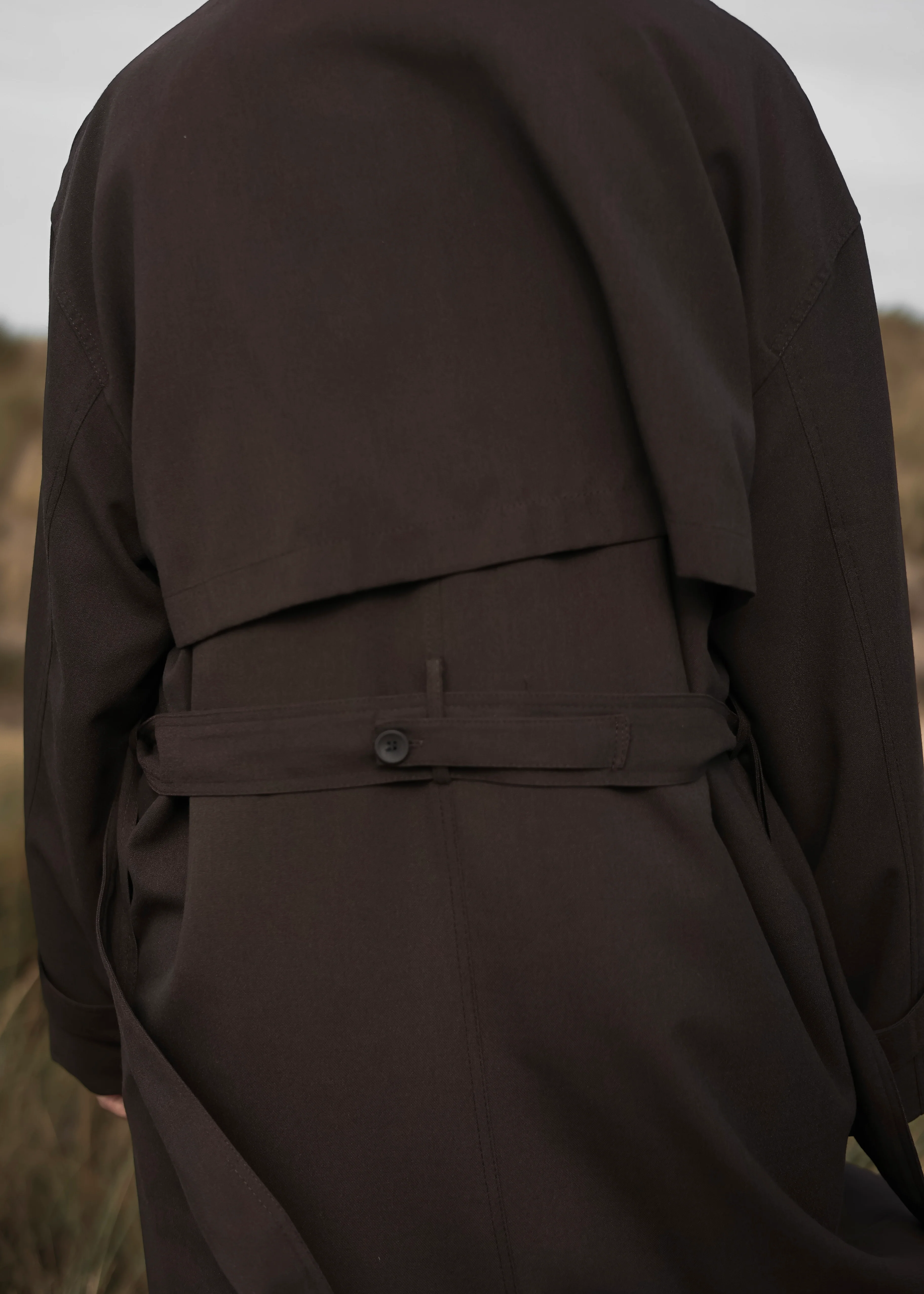 PEARLY STUDIO Trenchcoat DARK BROWN - Image 7